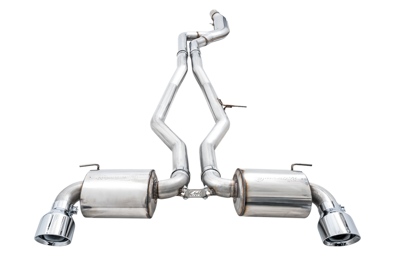 Toyota Supra Performance Exhaust - AWE Tuning - Cat-Back Touring Edition - Chrome Silver - `20-`27